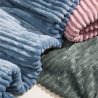Plaid coperta 150x200cm in poliestere per salotto e camera Rachele Stock