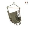 Amaca da giardino seduta in tessuto con cuscino 100x130cm Juan Promozione