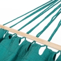 Amaca da giardino stile boho chic in cotone e legno 200x100cm Juan Saldi