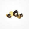 Applique LED design contemporaneo in metallo opaco e lucido Jack-Stone Sconti