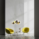 Applique LED design contemporaneo in metallo opaco e lucido Jack-Stone Vendita