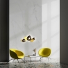 Applique LED design contemporaneo in metallo opaco e lucido Jack-Stone Vendita