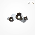 Applique LED design contemporaneo in metallo opaco e lucido Jack-Stone Offerta