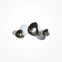 Applique LED design contemporaneo in metallo opaco e lucido Jack-Stone Saldi