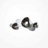 Applique LED design contemporaneo in metallo opaco e lucido Jack-Stone Saldi