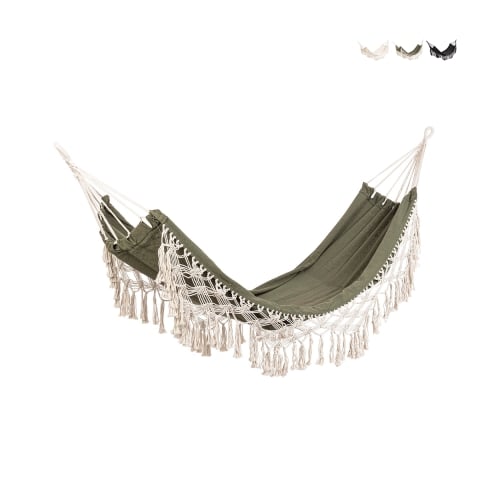 Amaca da giardino in cotone stile boho chic 200x100 Bizzotto Eldoris Promozione