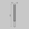 Lampione LED per esterno paletto design moderno 200x11cm Maytoni Elbe Stock