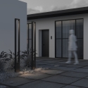Lampione LED paletto per esterno 200x20cm design minimal Maytoni Bonn Stock