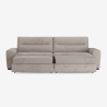 Divano letto 2 posti estraibile moderno 274x97cm Rali Offerta