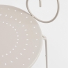 Sedia da giardino esterno impilabile stile shabby chic Bizzotto Etienne 