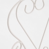 Sedia da giardino esterno impilabile stile shabby chic Bizzotto Etienne 