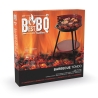 Barbecue a carbonella rotondo in acciaio con griglia regolabile Brava Modello