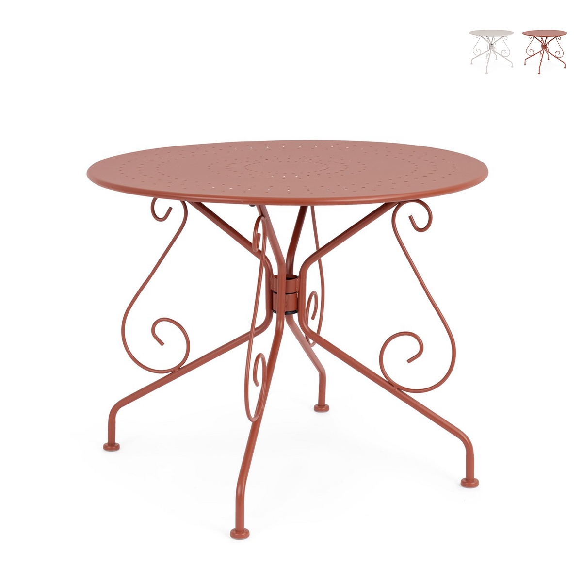 Tavolo rotondo 90cm da esterno giardino stile Bizzotto Etienne Promozione Tavolo rotondo 90cm da esterno giardino stile Bizzotto Etienne Promozione