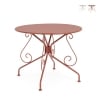 Tavolo rotondo 90cm da esterno giardino stile Bizzotto Etienne Promozione