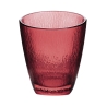 Set 6 bicchieri acqua 330 ml in vetro multicolore Color Saldi