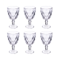 Set 6 calici 340 ml in vetro trasparente Elizabeth Promozione