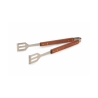 Set 3 utensili per barbecue in acciaio inox e legno Firao Saldi