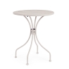 Tavolo da giardino rotondo 60cm vintage shabby chic Bizzotto Lizette 