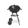 Barbecue a carbonella BBQ rotondo in acciaio con coperchio e ruote Torka Offerta