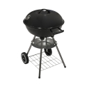 Barbecue a carbonella BBQ rotondo in acciaio con coperchio e ruote Torka Catalogo
