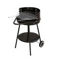Pipra barbecue a carbonella rotondo con griglia Ø 48cm regolabile e ruote Promozione