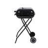 Barbecue a carbonella bbq con ruote e coperchio 49x83x47cm Toska Saldi