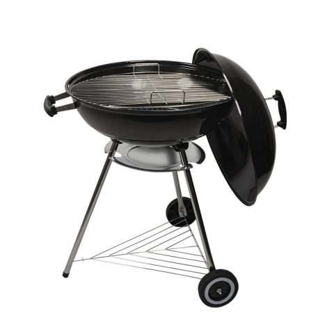 Barbecue a carbonella rotondo griglia 55cm con coperchio e ruote Ardena Promozione