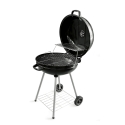 Barbecue a carbonella bbq rotondo Ø57x90cm con ruote e coperchio Seara Promozione