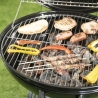 Barbecue a carbonella bbq rotondo Ø57x90cm con ruote e coperchio Seara Offerta