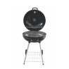 Barbecue a carbonella bbq rotondo Ø57x90cm con ruote e coperchio Seara Sconti