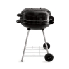 Barbecue a carbonella bbq rotondo Ø57x90cm con ruote e coperchio Seara Modello