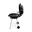 Barbecue a carbonella bbq rotondo Ø57x90cm con ruote e coperchio Seara Caratteristiche