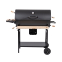 Barbecue a carbonella con coperchio ruote 2 ripiani in legno Matambre Catalogo