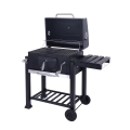 Barbecue a carbonella con coperchio griglia regolabile e ruote Grilla Promozione