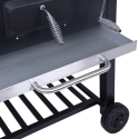 Barbecue a carbonella con coperchio griglia regolabile e ruote Grilla Catalogo