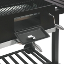 Barbecue a carbonella con coperchio griglia regolabile e ruote Grilla Caratteristiche