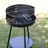 Barbecue a carbonella con griglia regolabile rotonda Ø 38cm Grato Saldi
