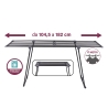Stendino estensibile interno esterno metallo 17m nero Laundry Catalogo