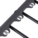 Stendino estensibile interno esterno metallo 17m nero Laundry Sconti