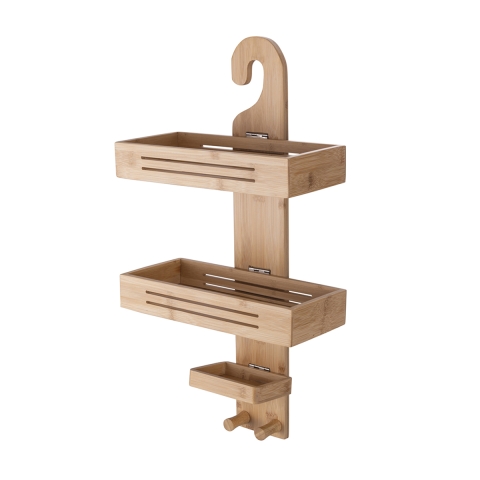 Organizer a parete doccia 3 ripiani in bambù Stova Promozione