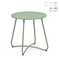 Tavolino rotondo da esterno 45cm design moderno Bizzotto Austin Promozione