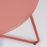 Tavolino rotondo da esterno 45cm design moderno Bizzotto Austin Catalogo