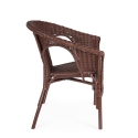 Sedia poltrona da esterno giardino in rattan intrecciato Bizzotto Alliss Vendita