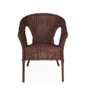 Sedia poltrona da esterno giardino in rattan intrecciato Bizzotto Alliss Misure