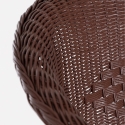 Sedia poltrona da esterno giardino in rattan intrecciato Bizzotto Alliss Acquisto