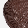 Sedia poltrona da esterno giardino in rattan intrecciato Bizzotto Alliss Acquisto