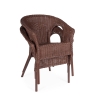 Sedia poltrona da esterno giardino in rattan intrecciato Bizzotto Alliss 