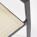 Salotto da giardino 2 sedie divano tavolino beige Bizzotto Florida Scelta