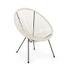Poltrona da esterno in corda design a spaghetti Bizzotto Parker Modello