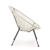 Poltrona da esterno in corda design a spaghetti Bizzotto Parker Caratteristiche